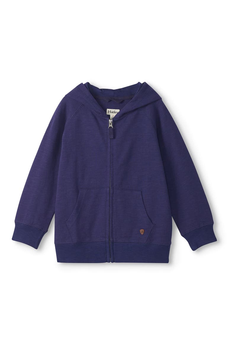 Kids' Zip-Up Hoodie, Main, color, BLUE