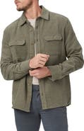 PAIGE Wilbur Cotton Twill Overshirt