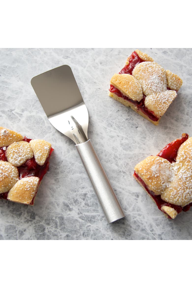 2 Piece Pie and Dessert Serving Set with Gift Box, Alternate, color, Silver