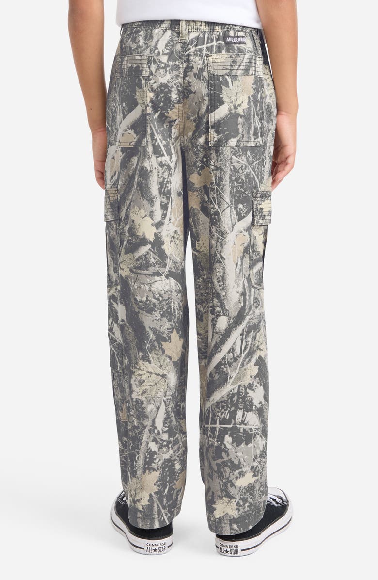 abercrombie kids Kids' Baggy Cargo Pants, Alternate, color, Medium Camo