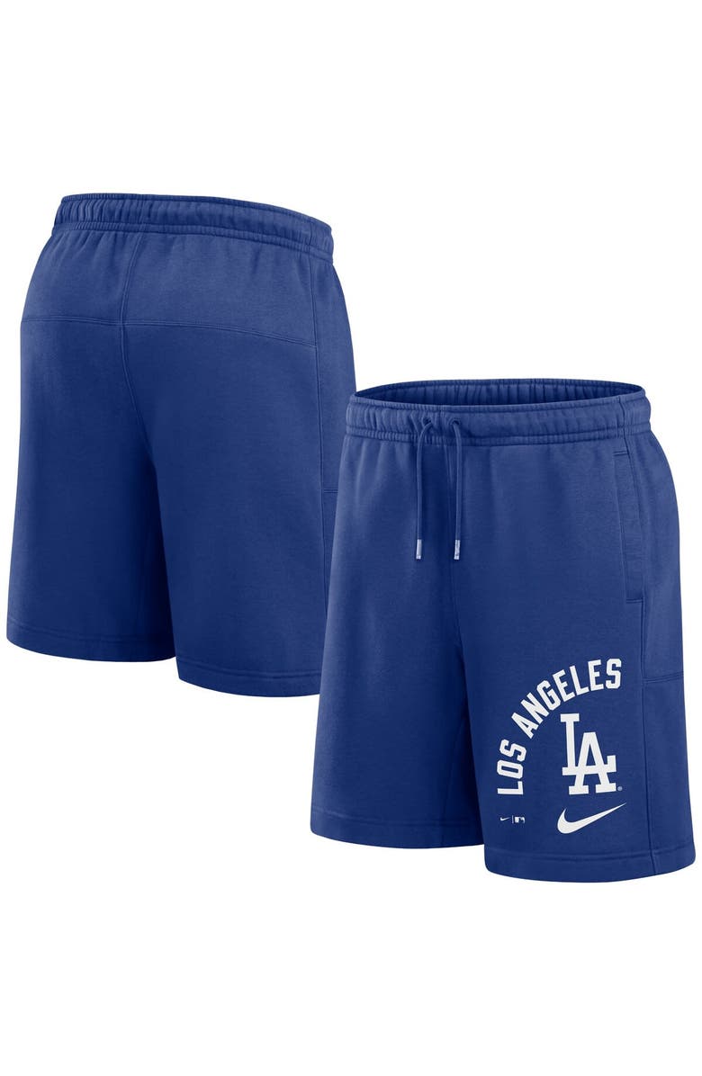 Nike Men's Nike Royal Los Angeles Dodgers Arched Kicker Shorts, Alternate, color, Royal