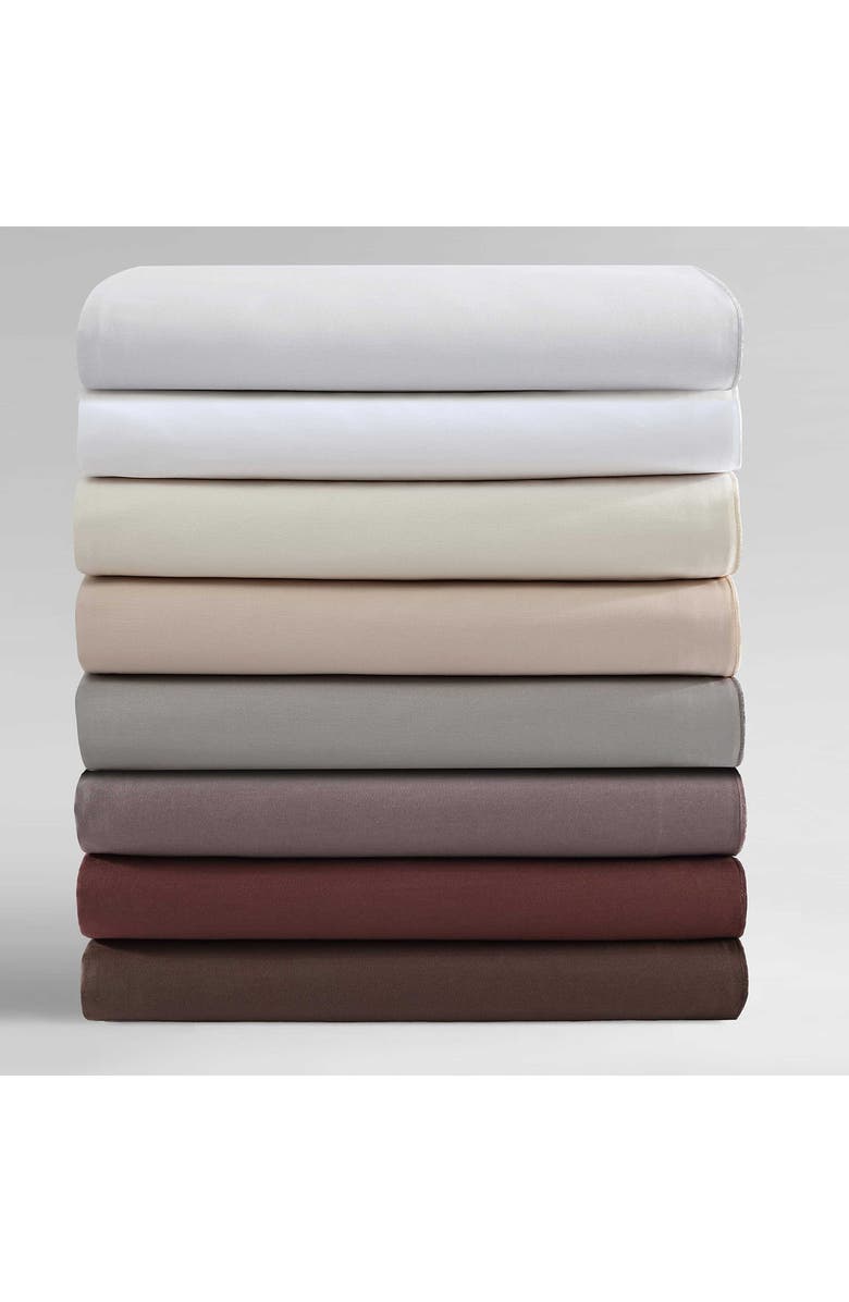Calvin Klein Pearl Edge 300 Thread Count Sateen Sheet Set, Alternate, color, Grey