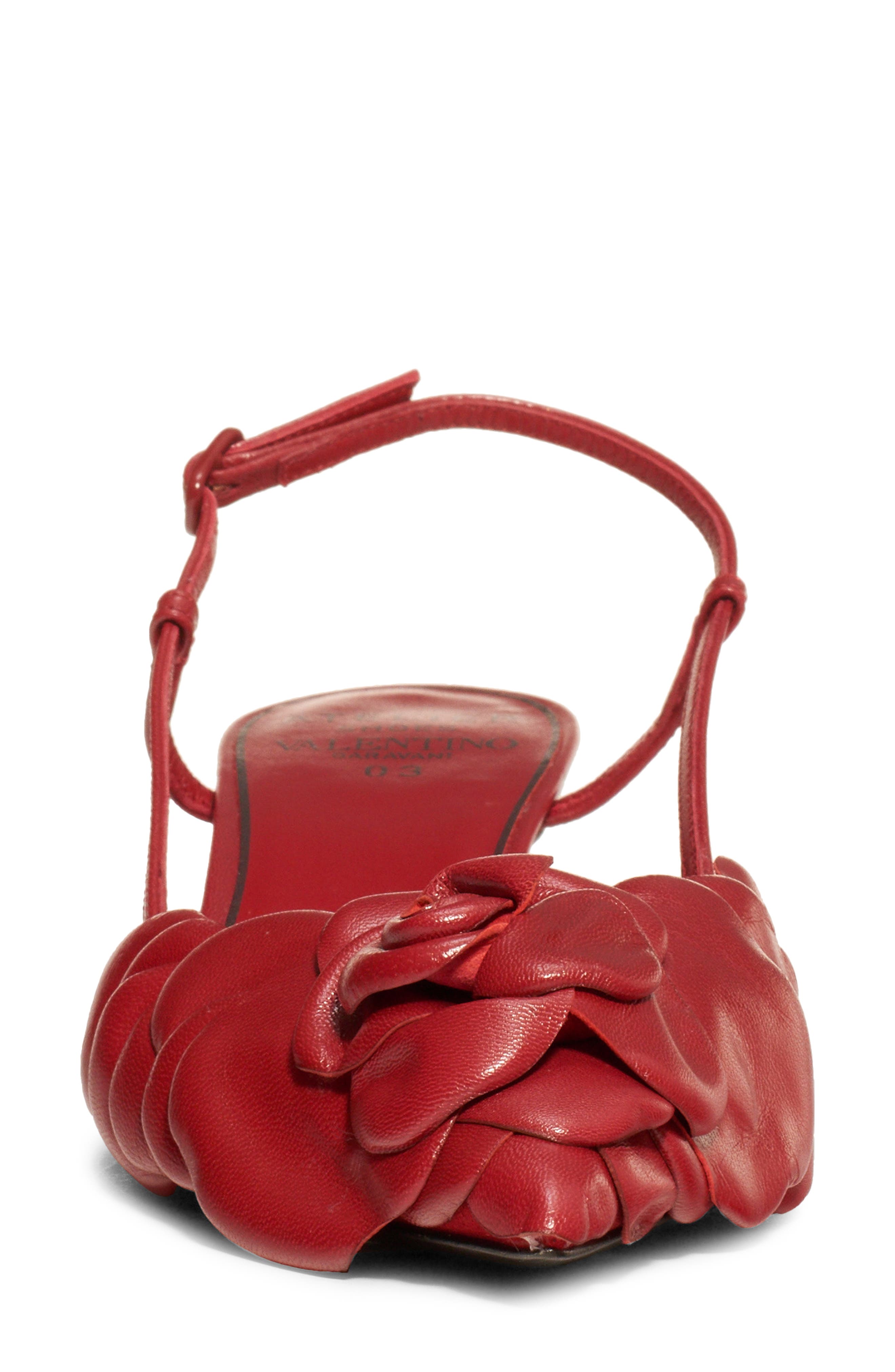 Valentino Garavani Atelier 03 Rose Edition Slingback Sandal, Alternate, color, 