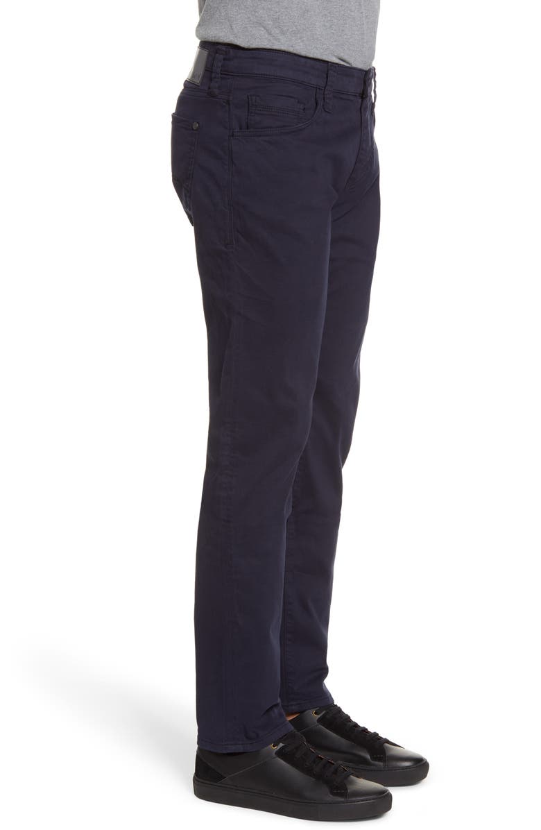 Mavi Jeans Jake Skinny Fit Twill Pants, Alternate, color, Dark Navy Twill