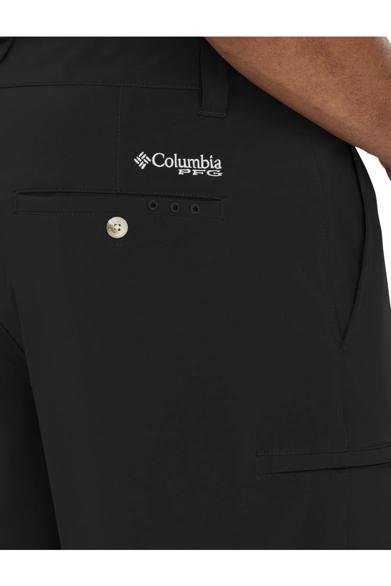 PFG Grander Marlin II Offshore Shorts, Alternate, color, BLACK