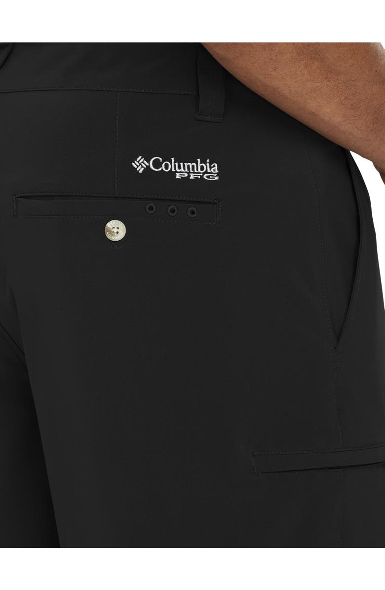 Columbia Big & Tall PFG Grander Marlin II Offshore Shorts, Alternate, color, Black