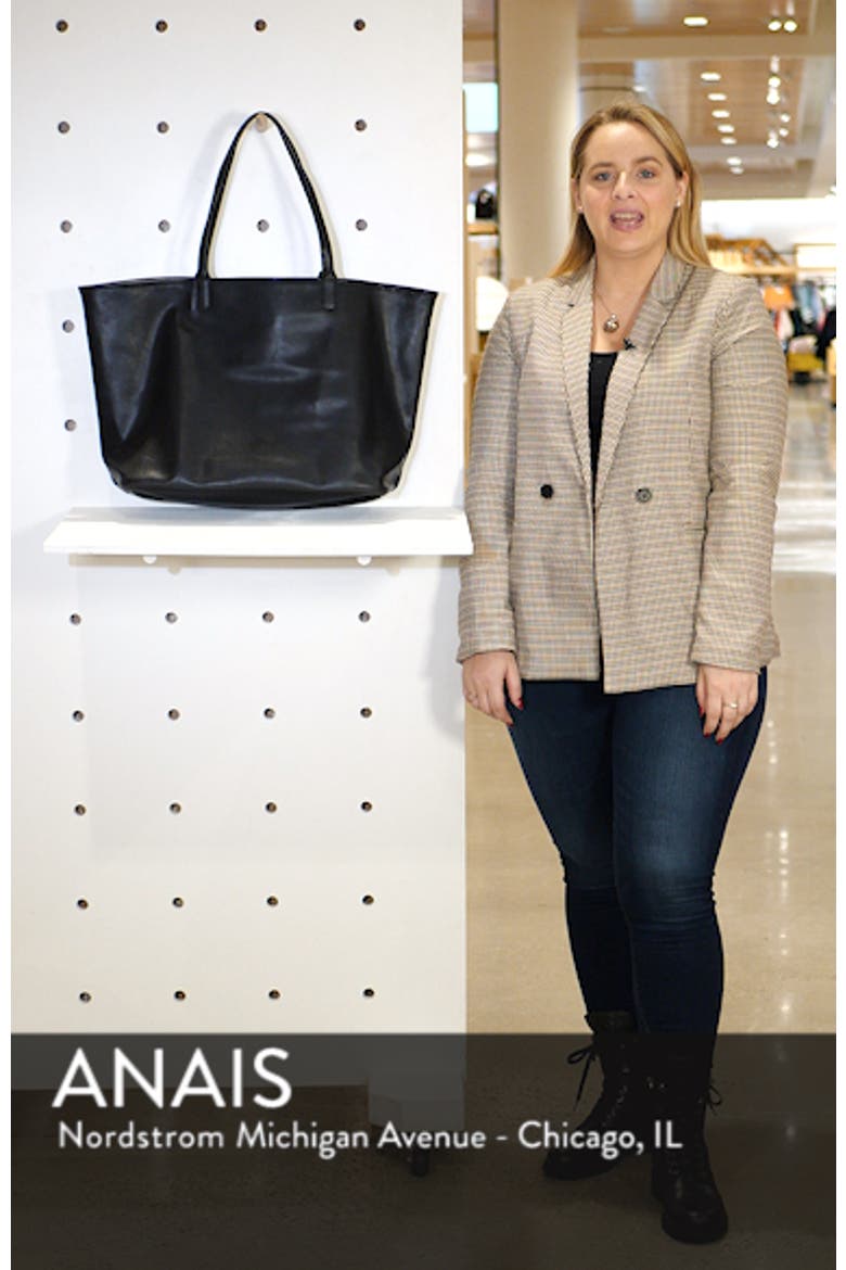 Tina Leopard Print & Vegan Leather Reversible Tote video