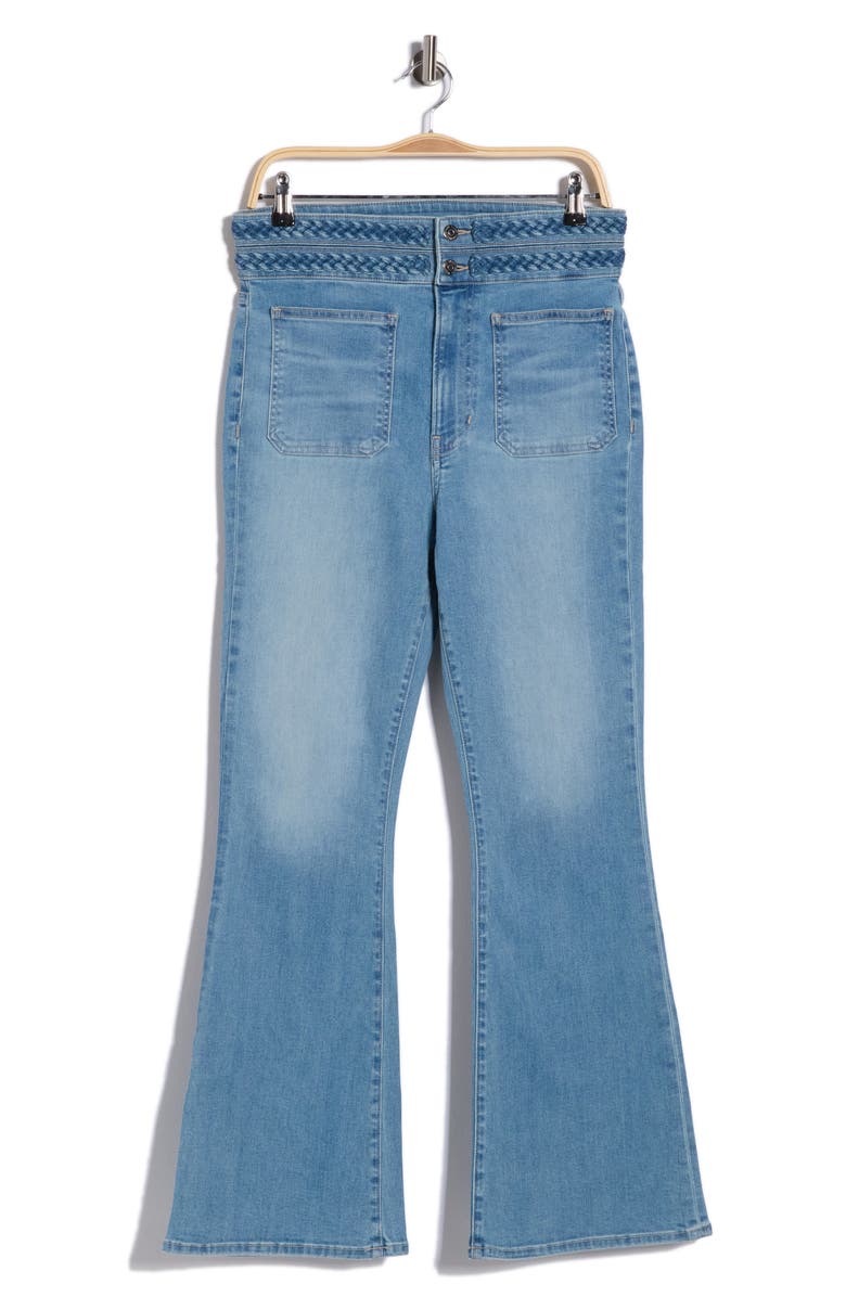 Veronica Beard Beverly High Waist Wide Leg Jeans, Main, color,