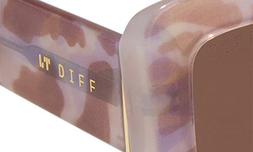 Diff 53mm Rectangle Sunglasses