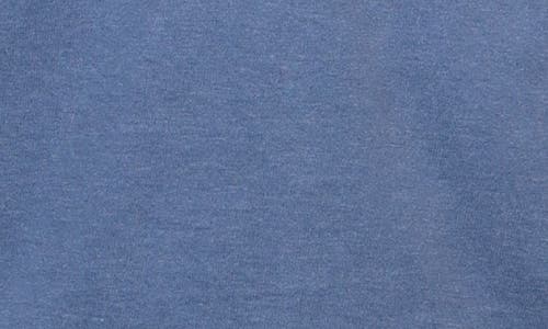 Tailorbyrd Mélange Crewneck T-shirt In Denim Blue Heather