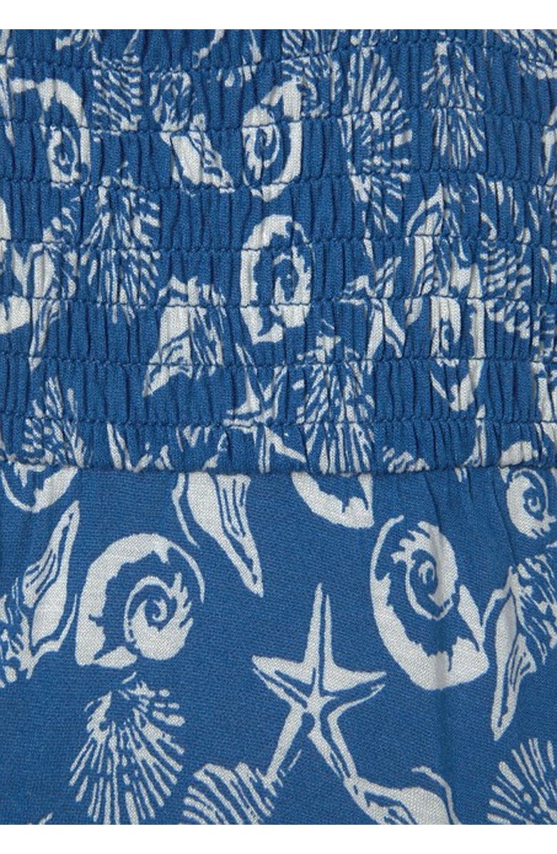 LASCANA Women's Printed Halter Dress, Alternate, color, Blue-Printed