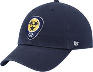 '47 Men's '47 Navy Nashville Predators Logo Clean Up Adjustable Hat