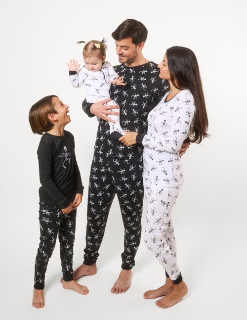 Leveret Cotton Matching Family Halloween Pajamas In Black