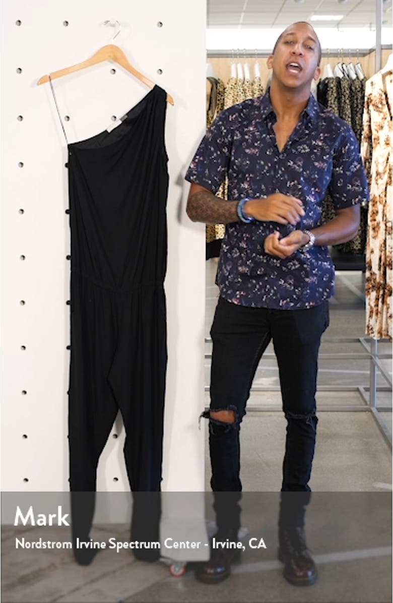 Lulu One-Shoulder Jumpsuit, sales video thumbnail