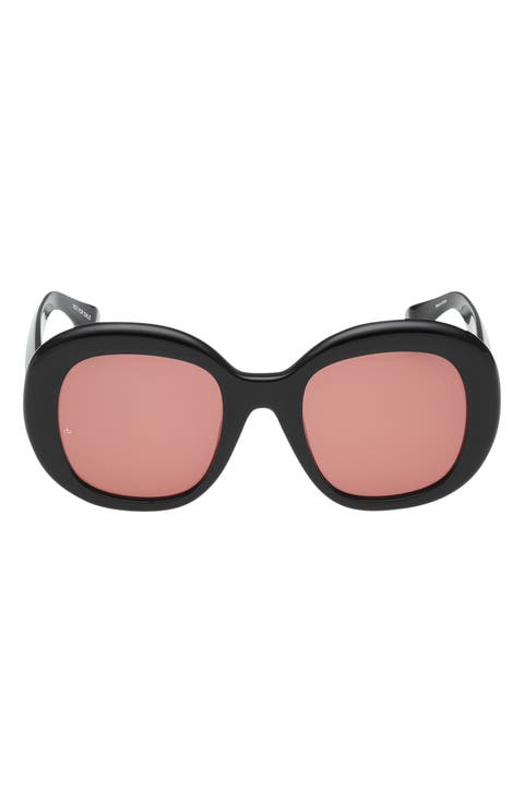 52mm Round Sunglasses