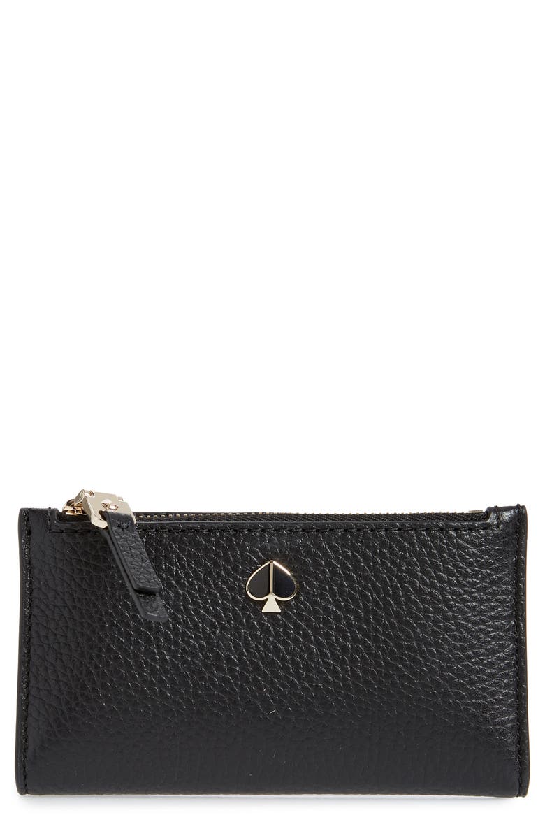 Kate Spade New York small polly slim bifold wallet, Main, color,