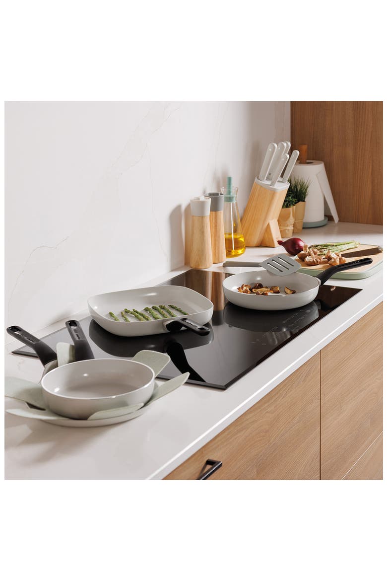 Leo Glints 2-Piece Fry Pan Set, Alternate, color, CREAM