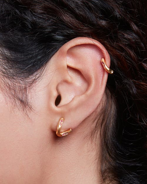 Eloise Jewelry Eden Earrings Natural Diamonds. Handmade In Gold