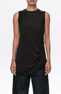 BIMBA Y LOLA Fluid Ribbed Lace Top
