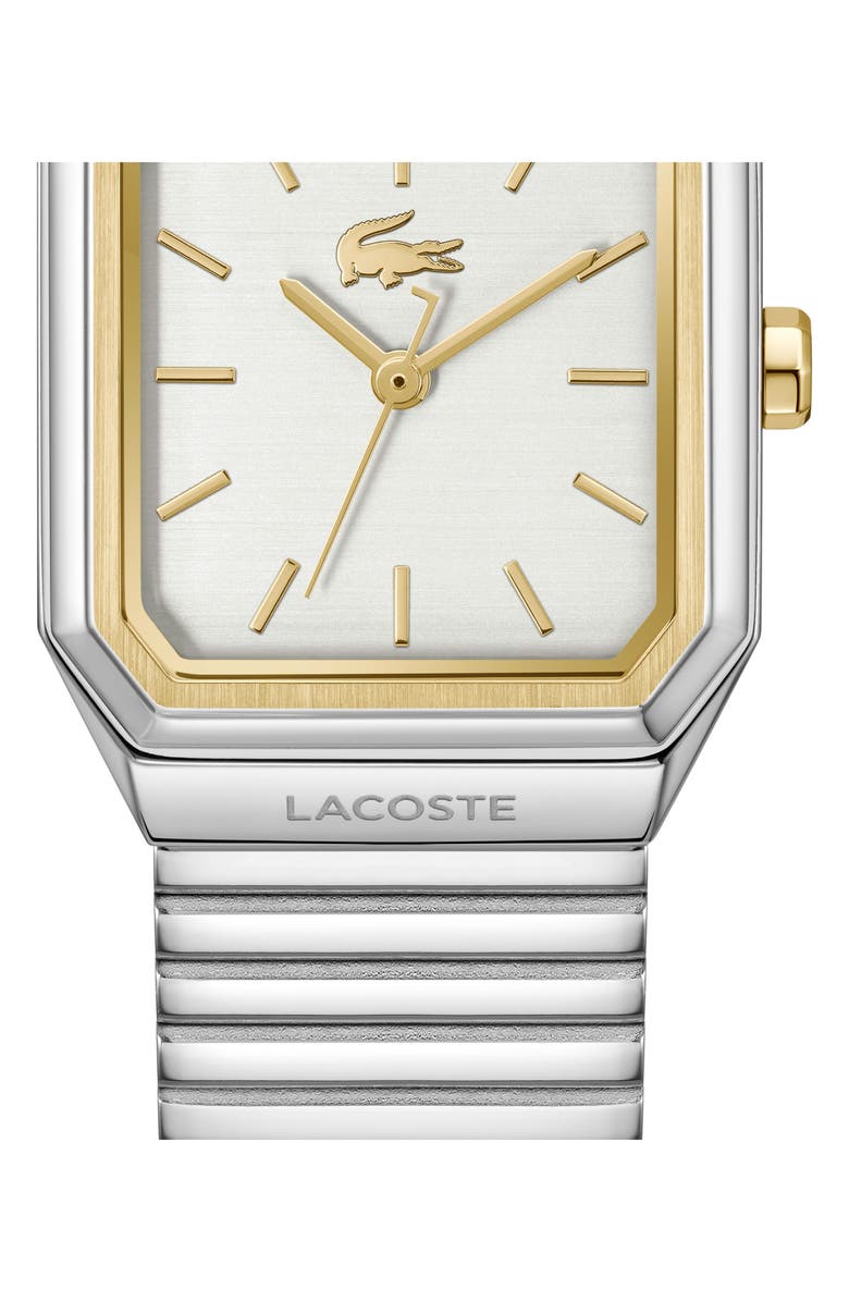Lacoste Rene Bracelet Watch, 23mm x 30.8mm, Alternate, color, Silver