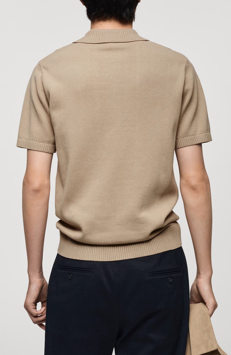 MANGO Regular Fit Cotton Polo, Alternate, color, 