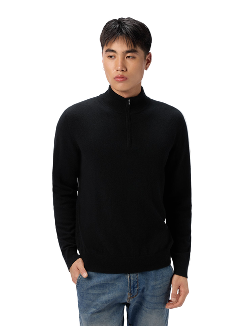 Timeless Half-Zip Cashmere Sweater