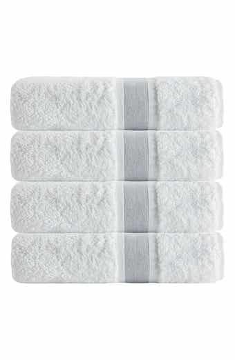 DePera Unique 4-Piece Turkish Cotton Bath Towels