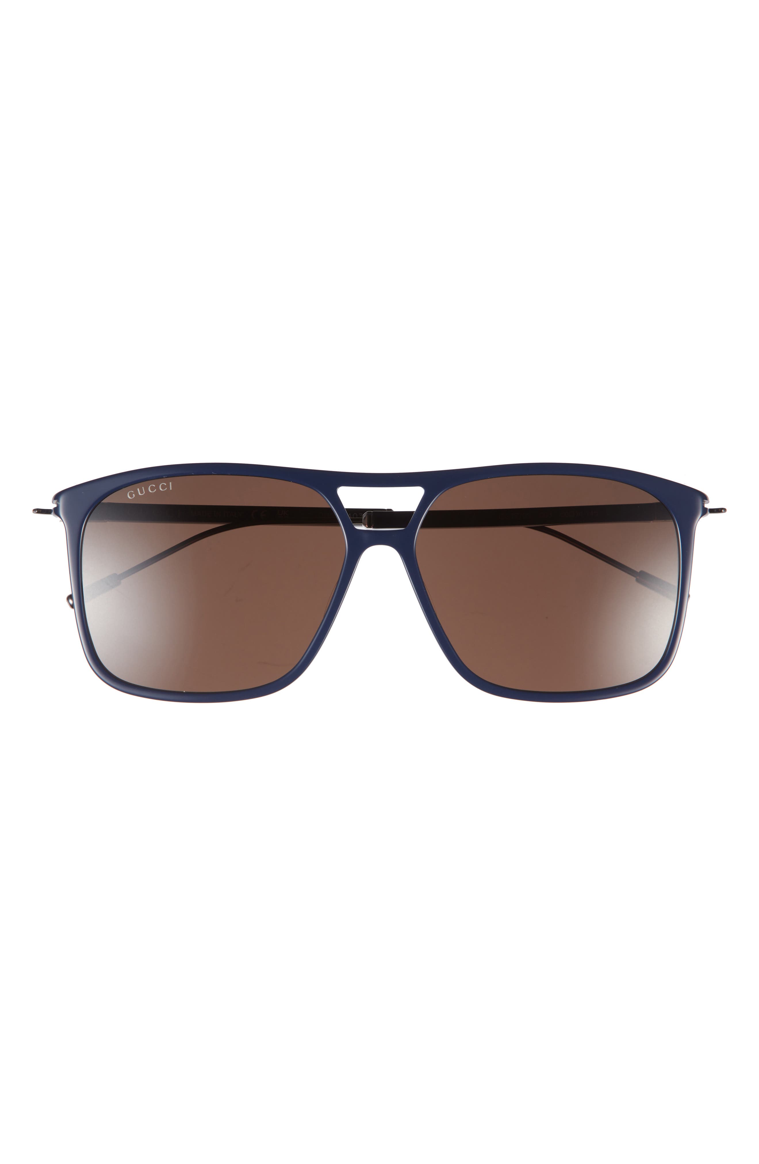 Gucci 60mm Aviator Sunglasses