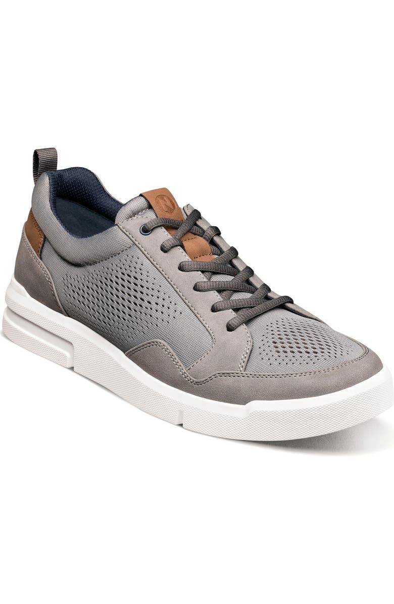 NUNN BUSH Kore City Rally Low Top Sneaker, Main, color, Gray Multi