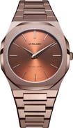 D1 Milano Chocolate Ultra Thin Bracelet Watch, 40mm