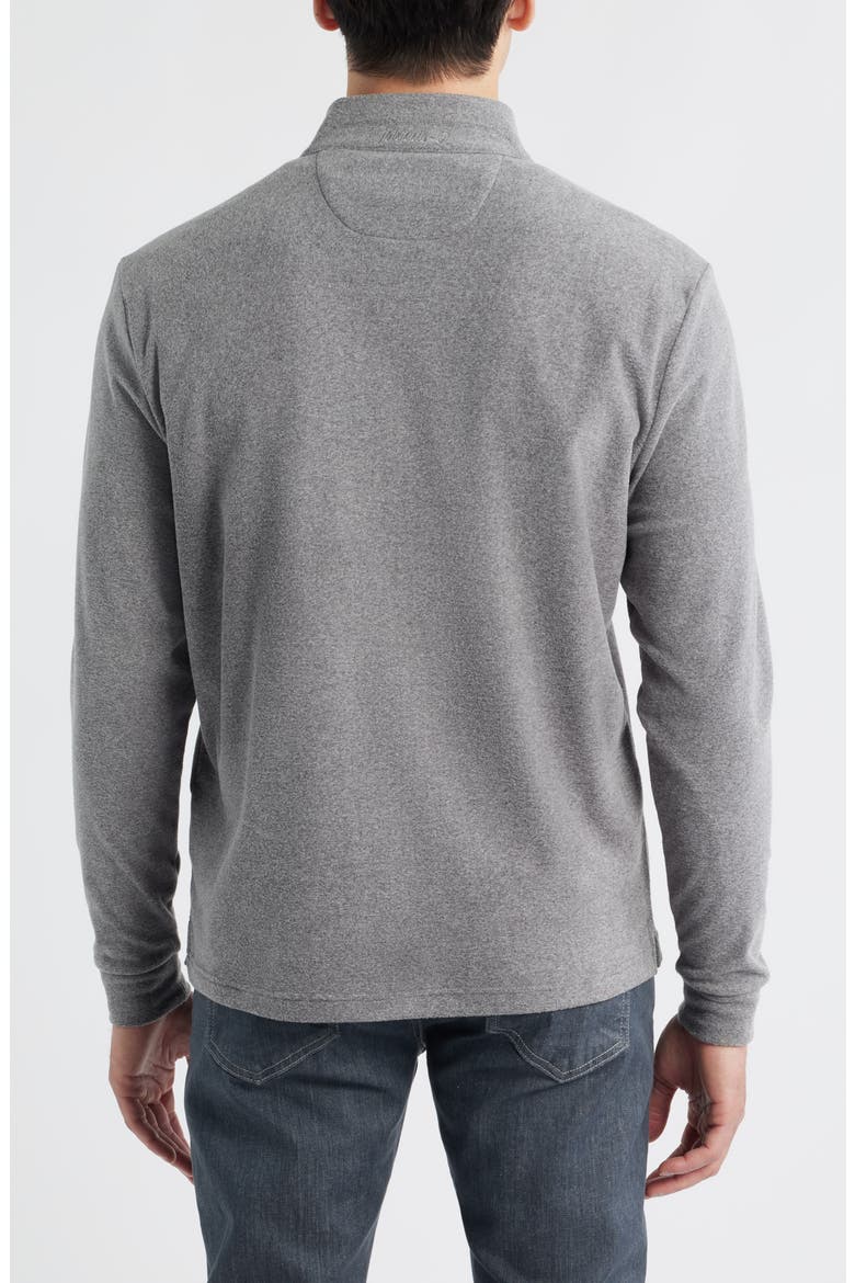 Mikey Quarter Zip Pullover, Alternate, color, SMOKE