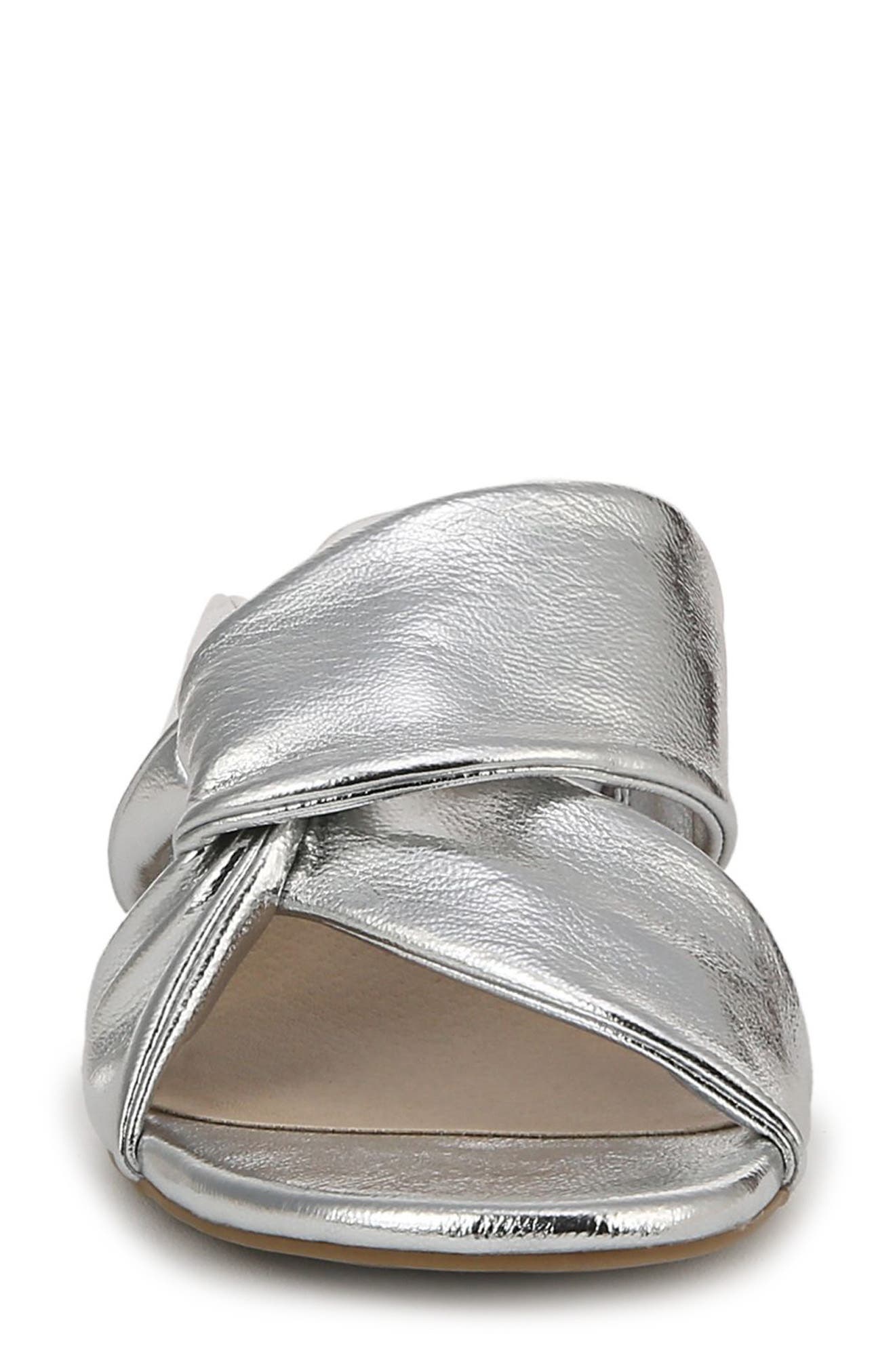 LifeStride Nori Sandal - Wide Width Available, Alternate, color, Silver