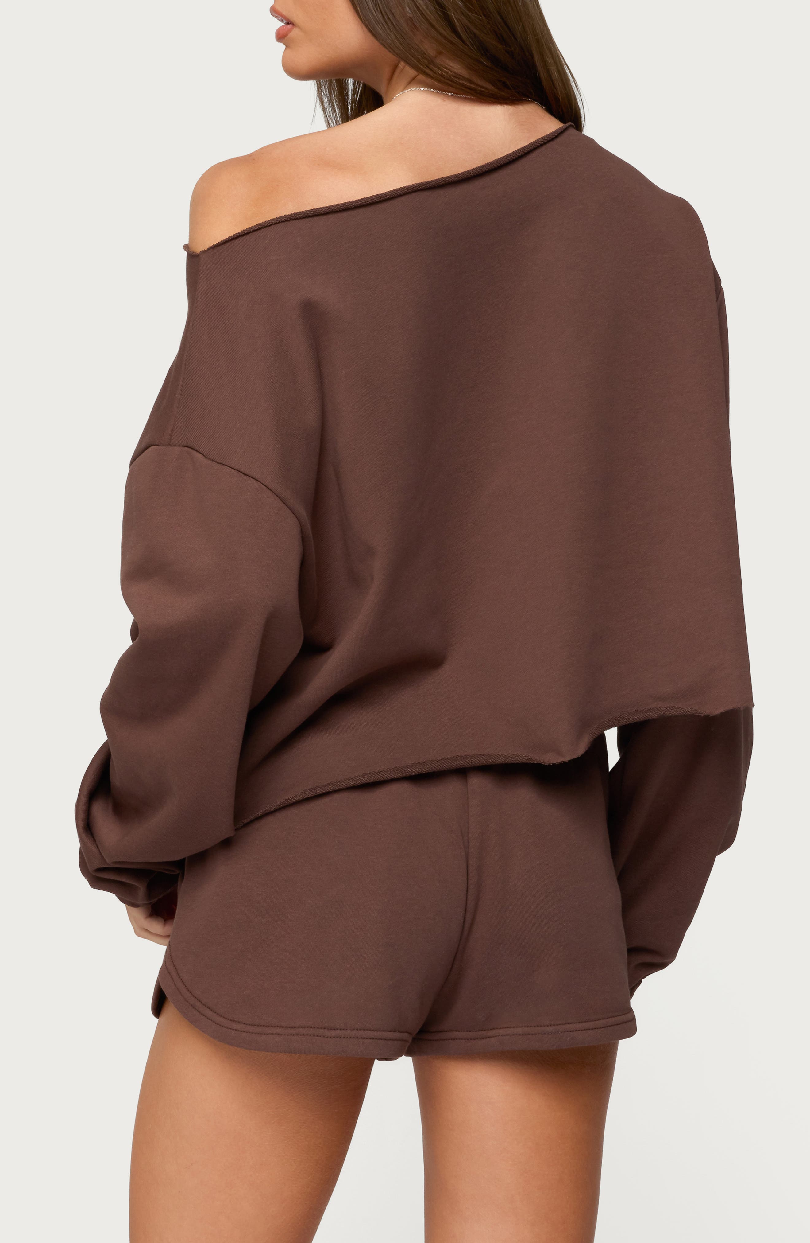 Kordelia One-Shoulder Sweatshirt - image 2