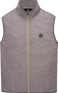 Eastside Golf Tweed Print Breaker Vest