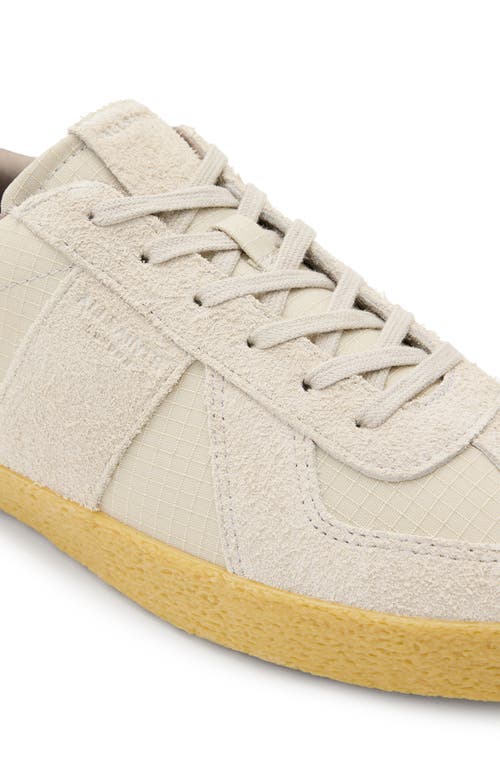 Allsaints Jaimee Low Top Ripstop Trainers In Chalk White