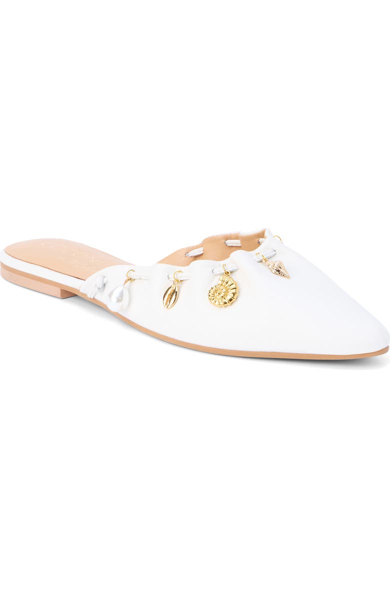 Coconuts by Matisse Monette Mule, Main, color, White Leather