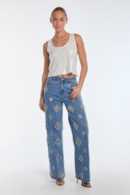 The Noli Shop Kaia Pearl High Rise Jean