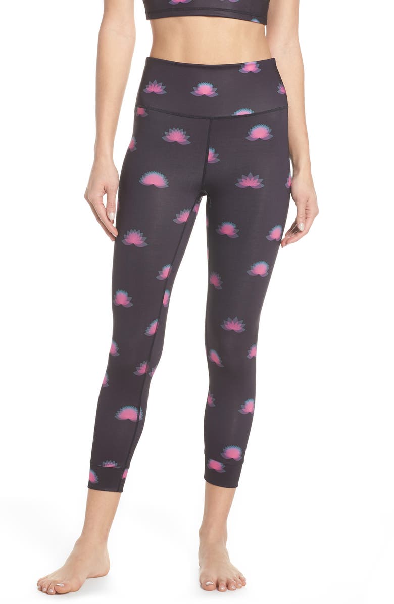 FP Movement by Free People Free People FP Movement High Waist Lotus Leggings, Main, color,