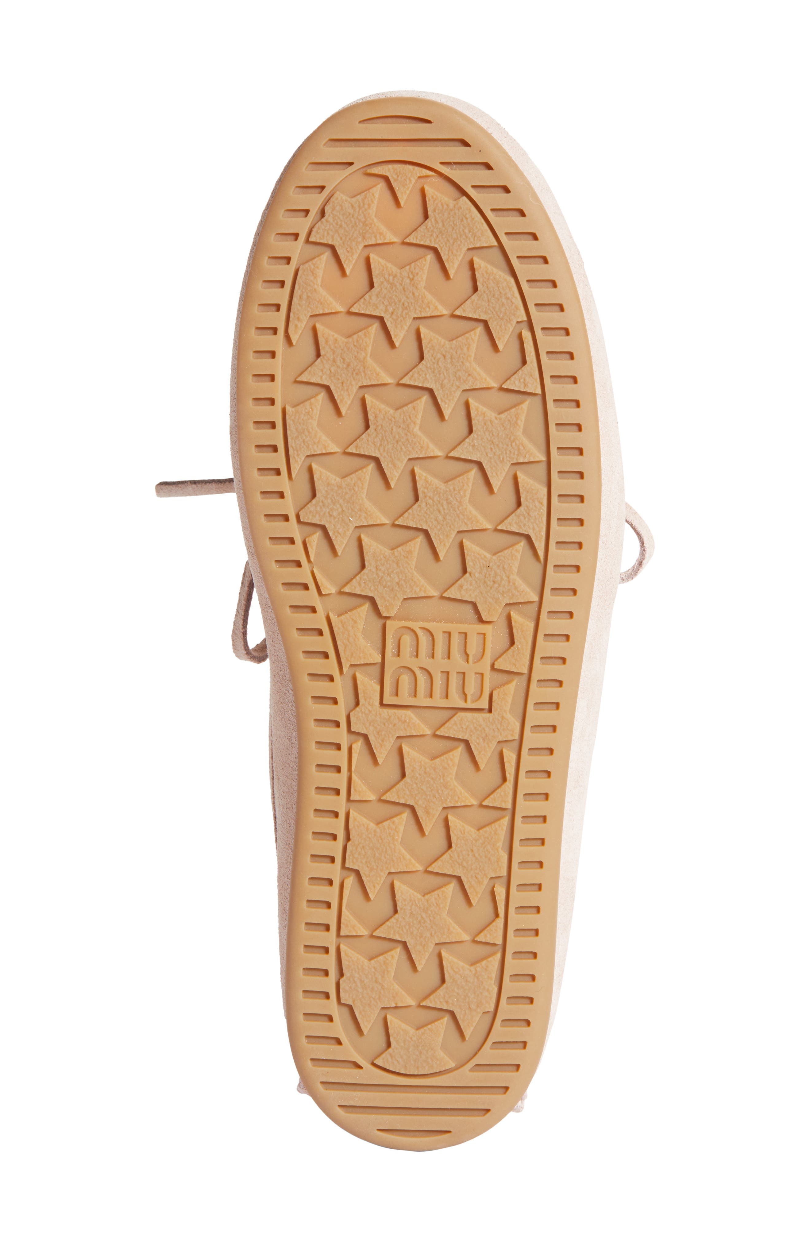 Miu Miu Boat Shoe Flat, Alternate, color, Beige