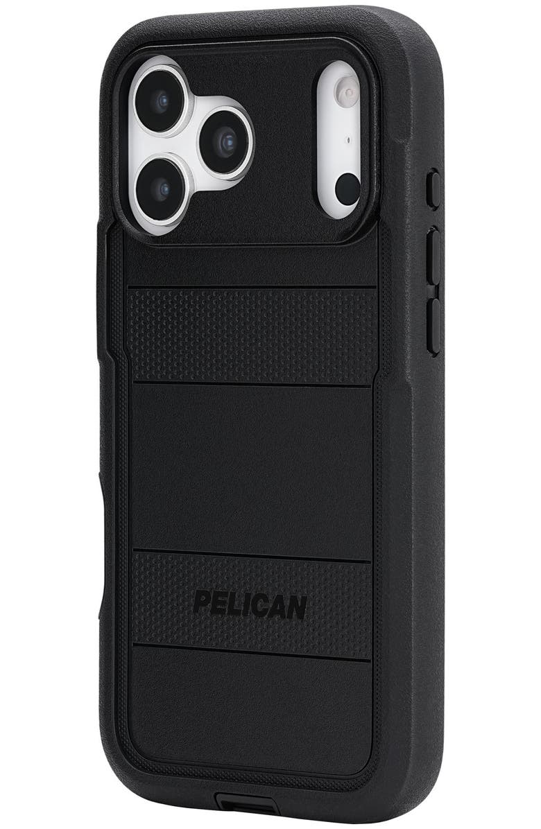 Pelican Voyager MagSafe Case with Holster, Alternate, color, Black