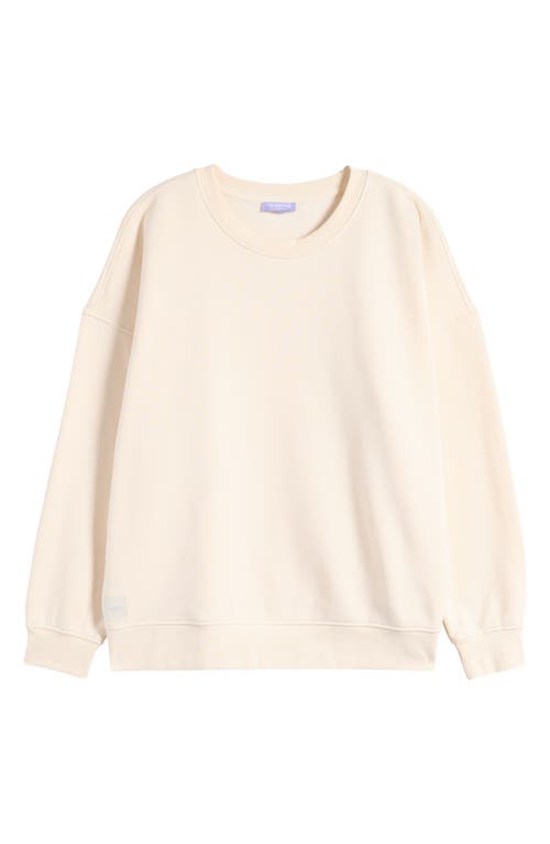 Florence By Mills Oversize Crewneck Cotton Blend Sweatshirt