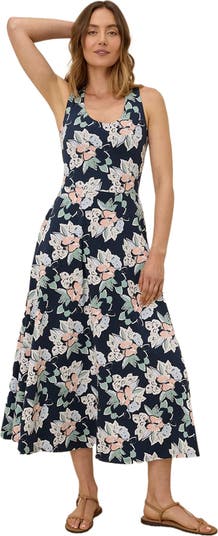 green emerald velvet dress Pact Fit & Flare Open Back Maxi Dress