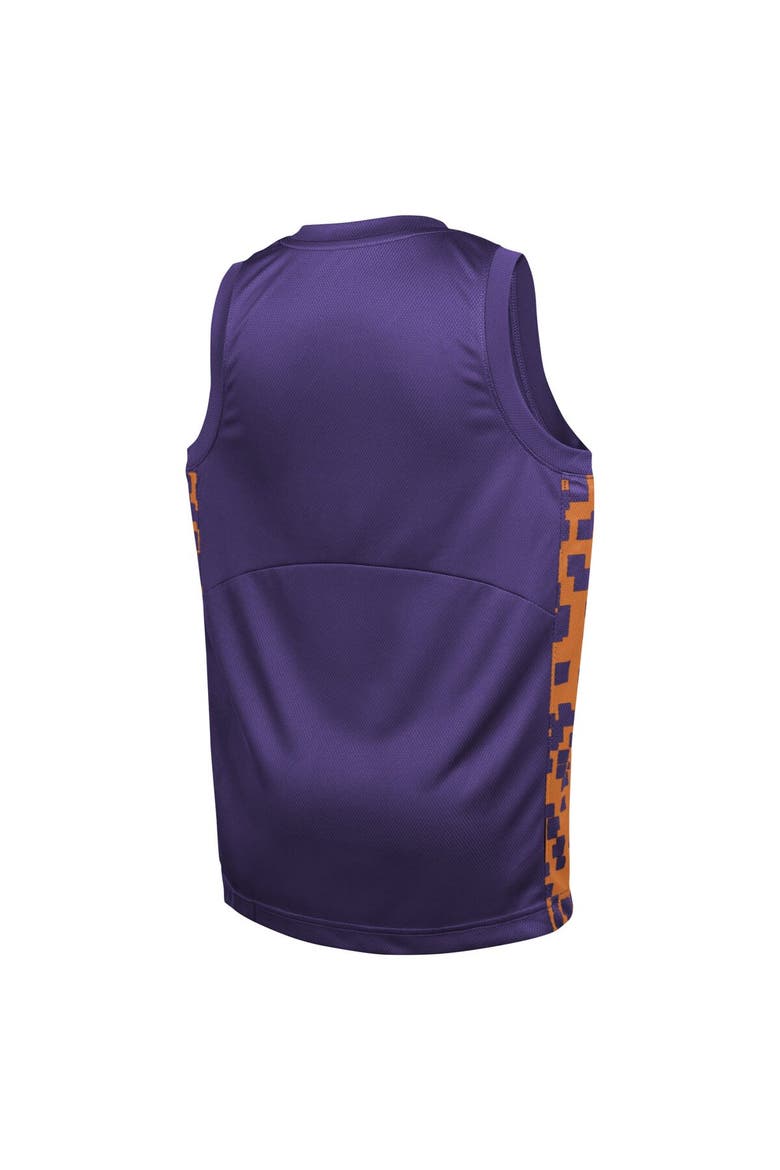 Youth Nike  Purple Phoenix Suns Courtside Starting Five Team Jersey, Alternate, color, Purple