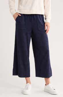 Bobeau Jacquard Wide Leg Pants