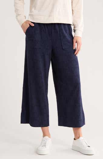 Bobeau Jacquard Wide Leg Pants
