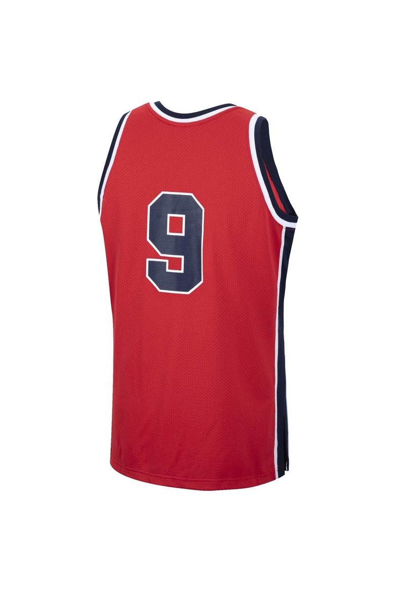 Men's Mitchell & Ness Michael Jordan Red USA Basketball 1984 Authentic Jersey, Alternate, color, Red