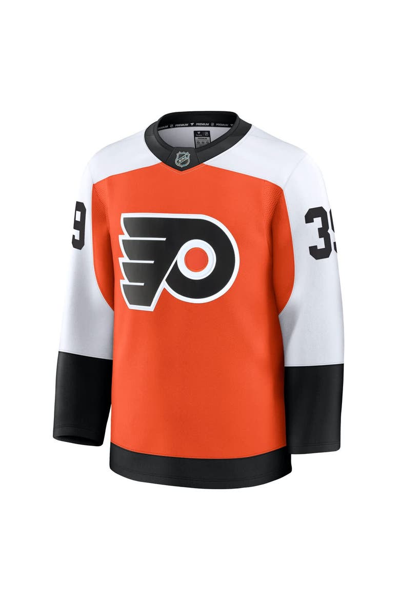 Men's Fanatics Matvei Michkov Orange Philadelphia Flyers Home Premium Jersey, Alternate, color, Orange