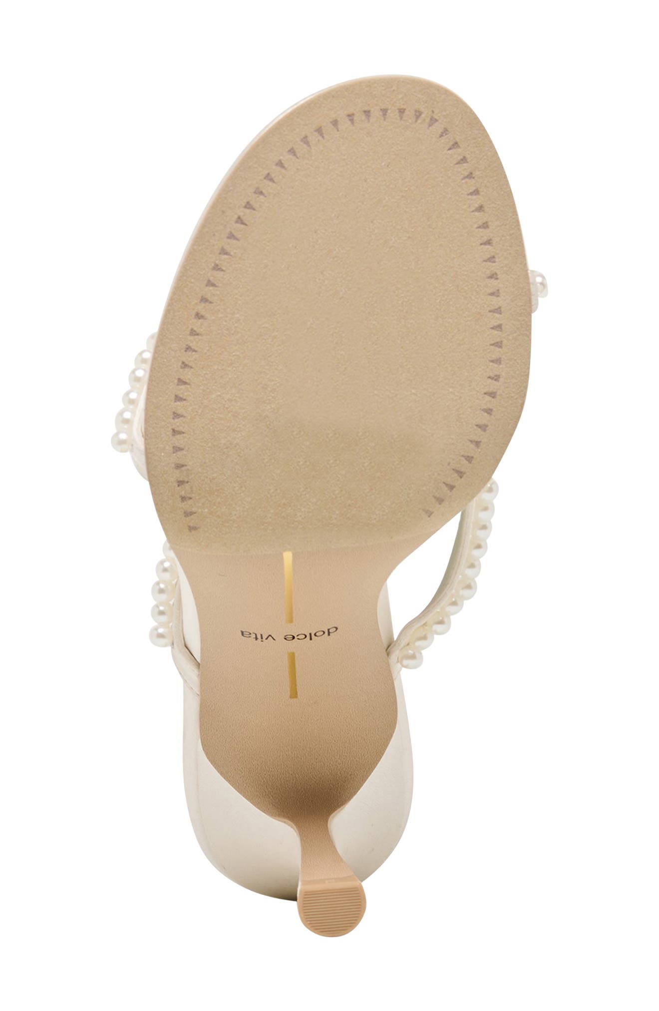 Dolce Vita Liano Strappy Sandal, Alternate, color, Off White Satin