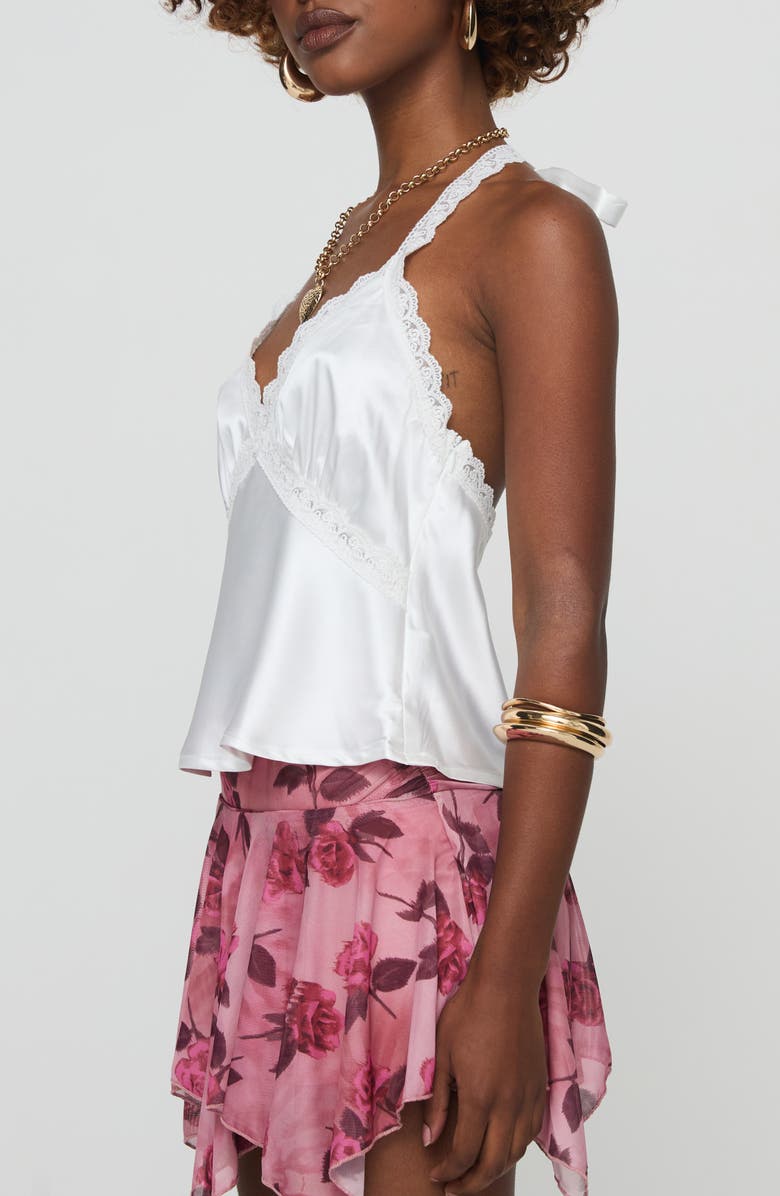 Princess Polly Annaliese Satin Lace Camisole, Alternate, color, 