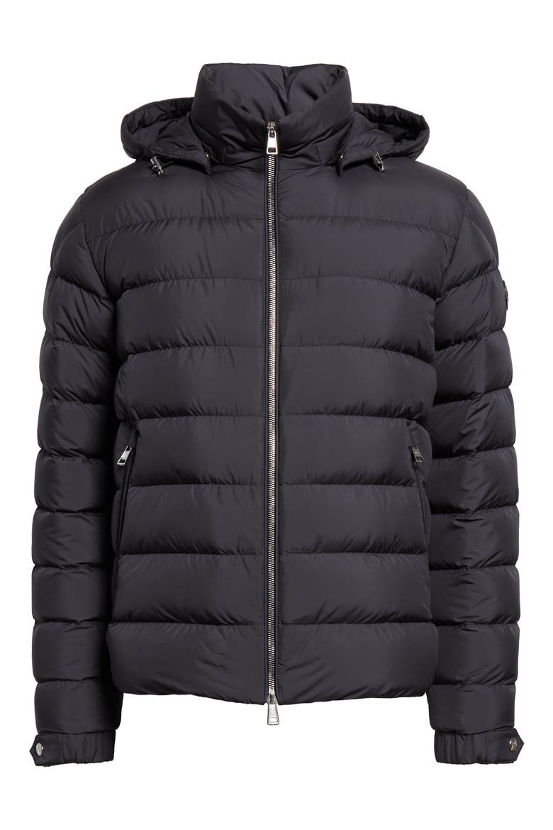 Arneb Hooded Down Jacket, Alternate, color, BLACK